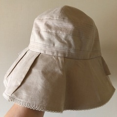新品未使用品帽子　リボンの画像