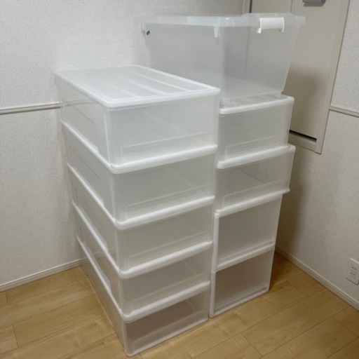 【決まりました】衣装ケースまとめて