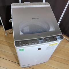 ?‍♂️h1018売約済み❌1021‼️設置まで無料‼️おしゃべりしてくれる洗濯機♪SHARP 乾燥機能付き 9kg/4.5kg 全自動洗濯機