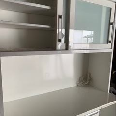 ニトリ キッチンボード クリスナ 120KB WH ホワイト