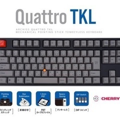 ARCHISS Quattro TKL JS配列 AS-KBQ9...