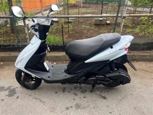 アドレス125S セル1発始動　インジェクション