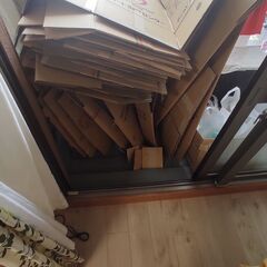 🌭超大量のダンボール🌭