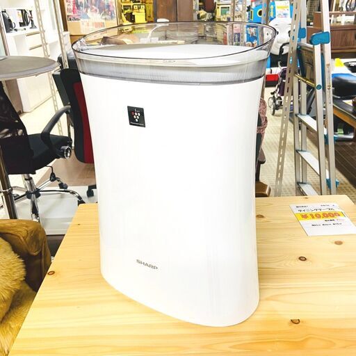 1/7【ジモティ特別価格】SHARP/シャープ 空気清浄機 FU-H50-W 2017年製 プラズマクラスター