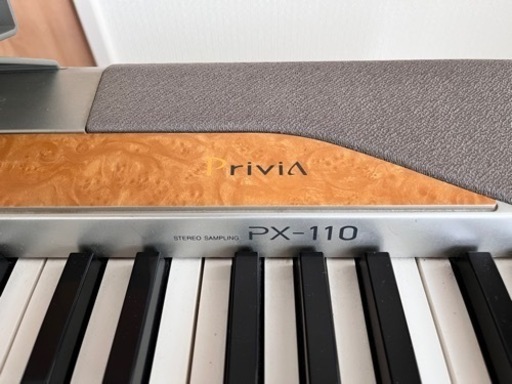 【値下げしました&近郊配送可能】電子ピアノ&椅子 CASIO Privia PX-110 CASIO 電子ピアノ Privia PX-110 【店頭取引限定】【中古品】早い者