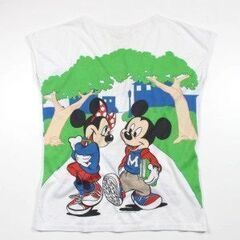 両面プリント ミッキーマウス 半袖 Ｔシャツ