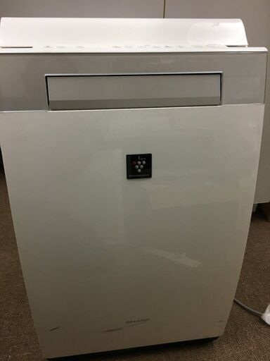 加湿空気清浄機　SHARP　KI-HX75-W　プラズマクラスター
