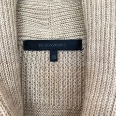 【ブランド】DESIGNWORKS カーディガンの画像