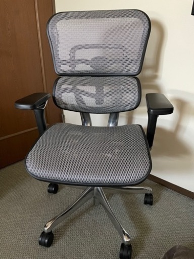 Ergohuman エルゴヒューマンベーシック ロータイプ ホワイト
