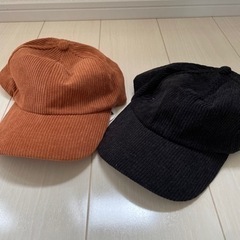 レディース　キャップ　コーデュロイ