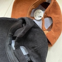 レディース　キャップ　コーデュロイの画像