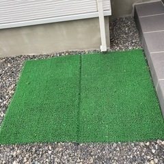 人工芝　玄関マット