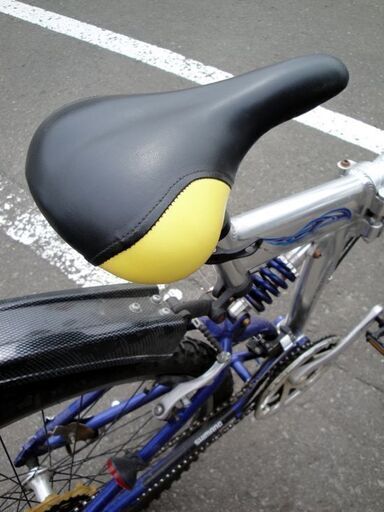 ☆ UGO 折りたたみ自転車 26インチ 片山右京モデル 18段変速  シルバー×ブルー 折り畳み自転車 札幌 東区 北20条店