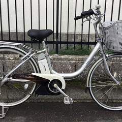 整備・良品＞ブリヂストン・アシスタ・24インチ・電動アシスト自転車