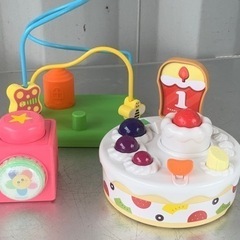 B78★格安で！ベビーちゃん おもちゃ メロディー◇ ティキ おしゃぶり◇ 布絵本 ブルーバード◇知育玩具◇ベネッセ等まとめて6点★の画像