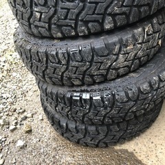 TOYOオープンカントリーRTPCD100 4穴　4.5J 軽自動車　4本セットの画像