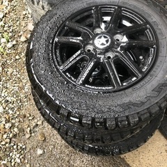 TOYOオープンカントリーRTPCD100 4穴　4.5J 軽自動車　4本セットの画像