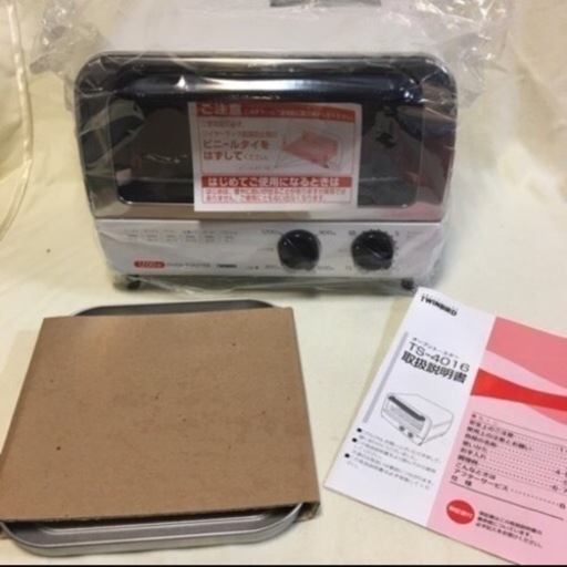 ②新品オーブントースター　ツインバード　白