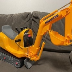 子供用ショベルカー玩具（中古）差し上げます