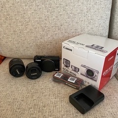 Canon EOS M100 Wレンズキット BK