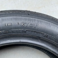 中古タイヤ　bt601ss 前後セットの画像