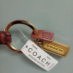 ★ coach ★ レザーキーリング ☆ 未使用の画像