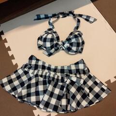 チェックビキニ　水着
