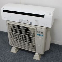 富士通 コンパクトルームエアコン ノクリア AHシリーズ 2.2kw 6畳用 AS-AH221L ホワイト 2021年製 FUJITSU 中古家電 店頭引取歓迎 R5822)