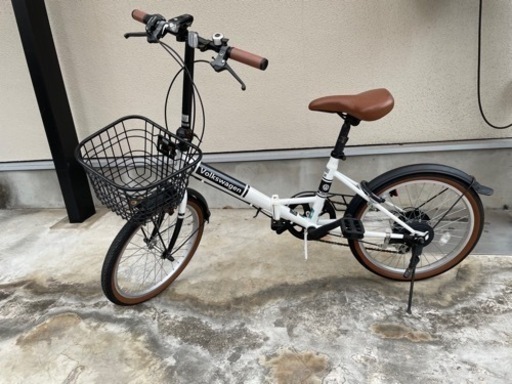 【取りに来れる方】フォルクスワーゲン　折り畳み自転車