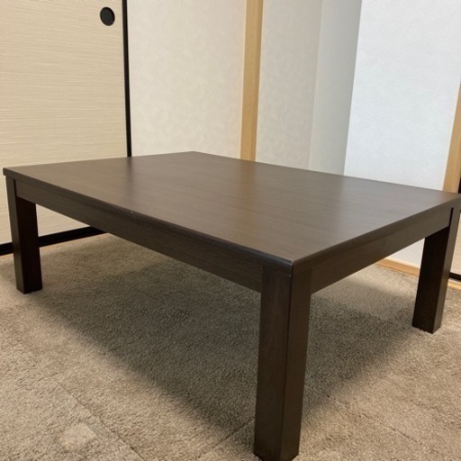 ニトリ　フラットヒーターこたつテーブル