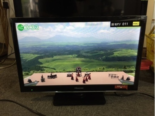 ○24型テレビ ハイセンス 動作確認済み