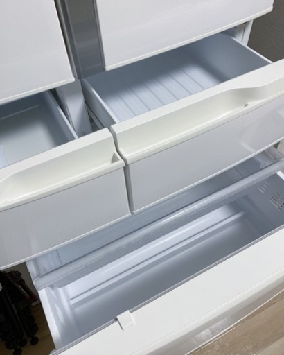 ○美品○ Panasonic NR-FV46A-W ファミリー用大型冷蔵庫