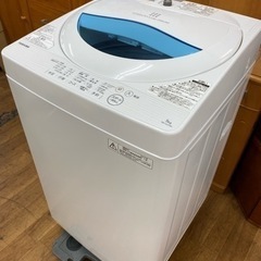 I313 ★ TOSHIBA 洗濯機 （5.0㎏）★ 2017年製 ⭐動作確認済 ⭐クリーニング済