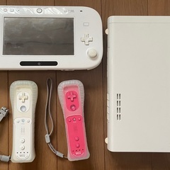 Wii U　コントローラー2つ　太鼓の達人（太鼓とバチ、2つ付き...