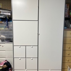 今夜終了しますIKEA VISTHUS ヴィストフス　ワードローブ　棚の画像