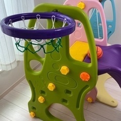 【お値下げします‼︎】室内遊具　滑り台&ブランコ　キッズ遊具の画像