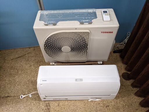 【2021年製】東芝 ルームエアコン RAS-H401RBK/RAS-H401ARBK 大清快 ホワイト [おもに14畳用 /100V]