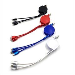 iPhone / Android 充電ケーブル 3in1の画像