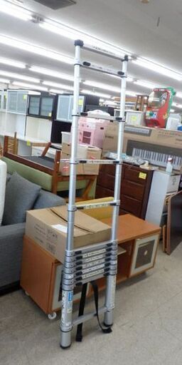 アルミ伸縮式はしご ALINCO 梯子 アルインコ 3.80m MW-39 はしご 札幌 西野店