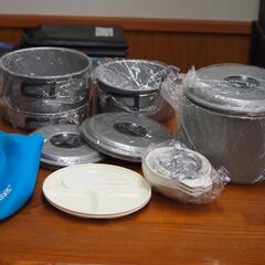 新品です。キャンプ用品　クッカーセット　たくさん