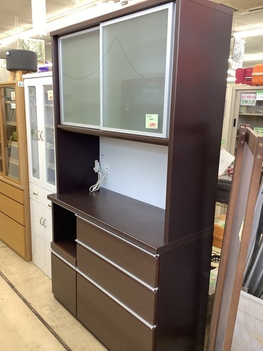 松田家具 食器棚 管C220426AK (ベストバイ 静岡県袋井市)