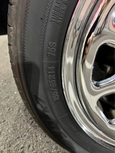 デイトナ　14インチ　TOYO 155 65 14