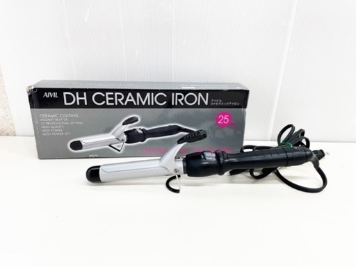 アイビル DH セラミックアイロン　ヘアアイロン　DH-CERAMIC-25