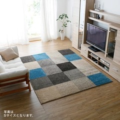 未使用　ラグマット　北欧テイスト