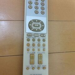 ■SONY SKY Perfec TV! デジタルCSチューナー DST-SP5 リモコン RM-J320Dの画像