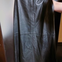 ロングスカート　羊の皮　lサイズ