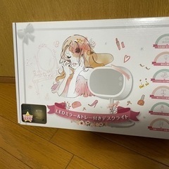 LEDミラー&トレー付きデスクライト