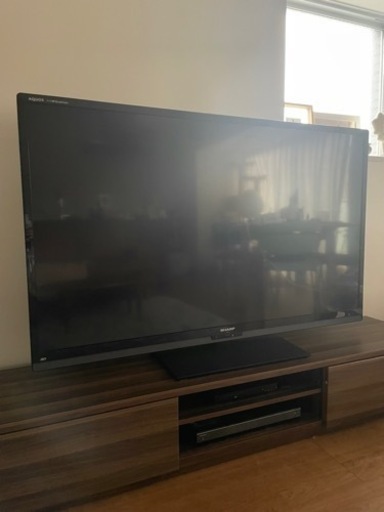 SHARP AQUOS クアトロン 液晶テレビ　60インチ　3D