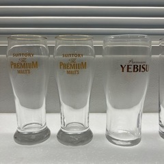 【取引完了】バラ売りビール、ハイボールグラス