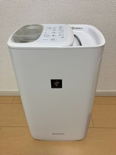 【値下げしました】SHARP ハイブリット式加湿器　HV-H55-W